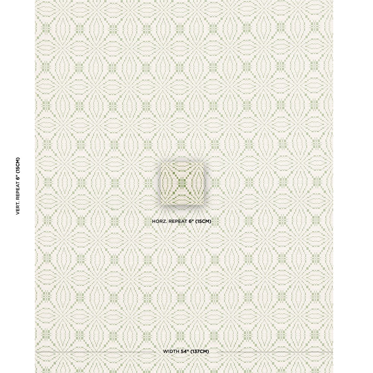 FRANCESTOWN-COVERLET-LEAF-SCHUMACHER-82910 - Schumacher Fabric
