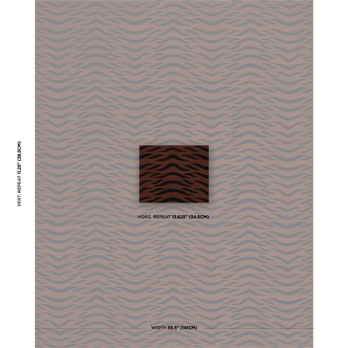 SABI-TIGER-VELVET-JAVA-SCHUMACHER-82950 - Schumacher Fabric