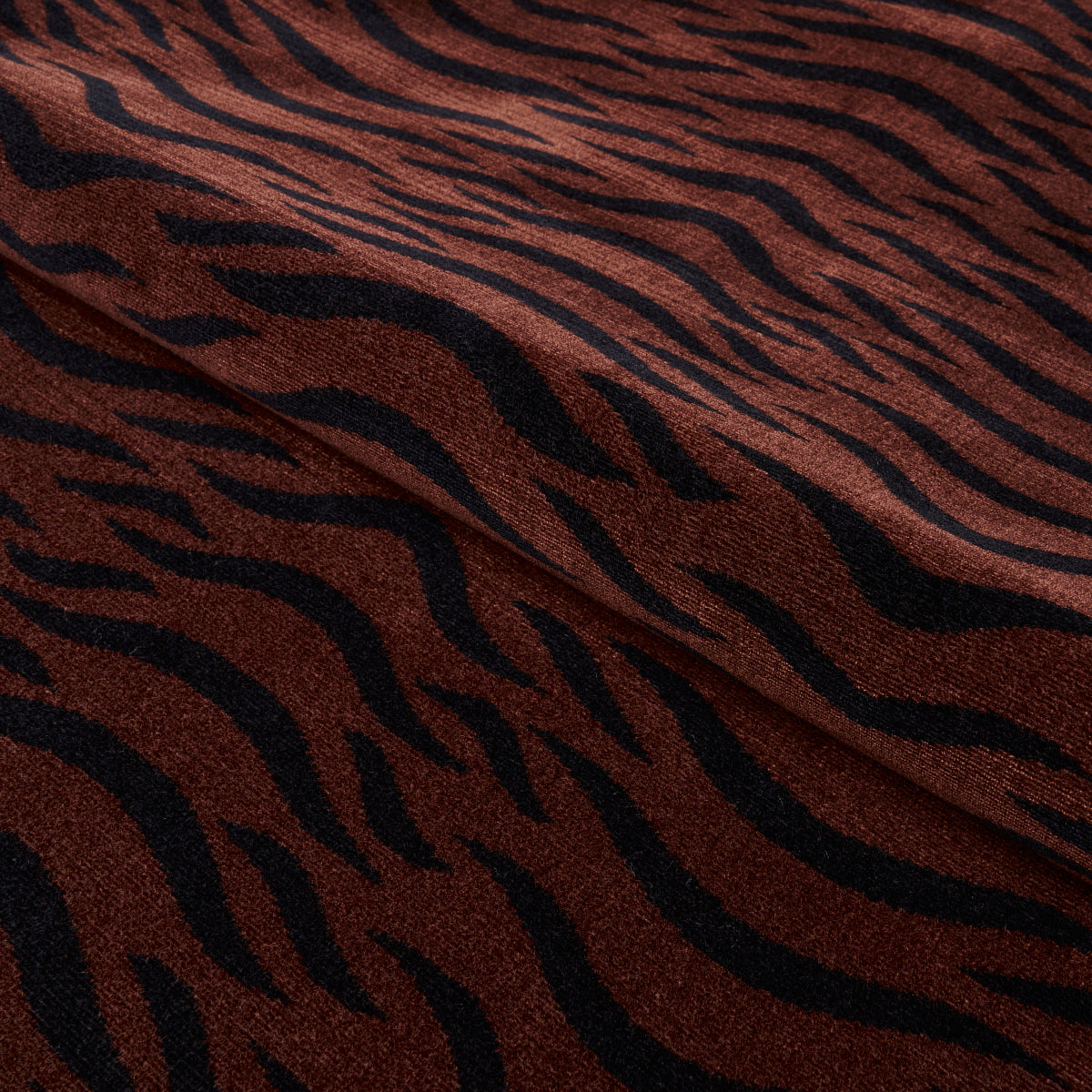 SABI-TIGER-VELVET-JAVA-SCHUMACHER-82950 - Schumacher Fabric