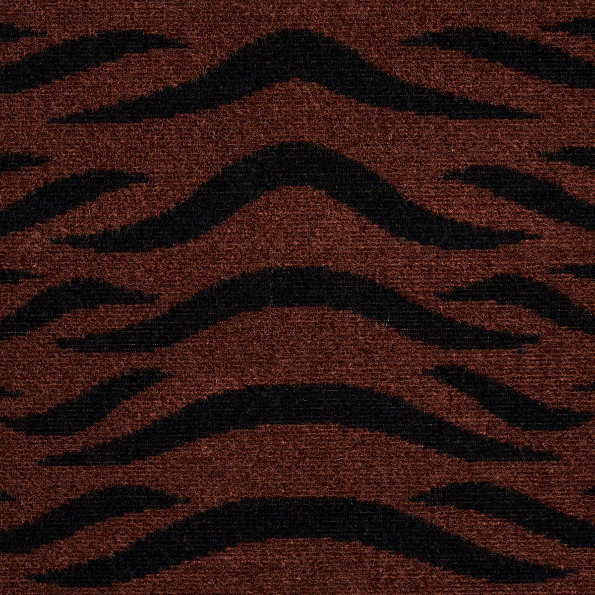 Sabi Tiger Velvet - Java - Schumacher 82950 Fabric - Schumacher Fabric