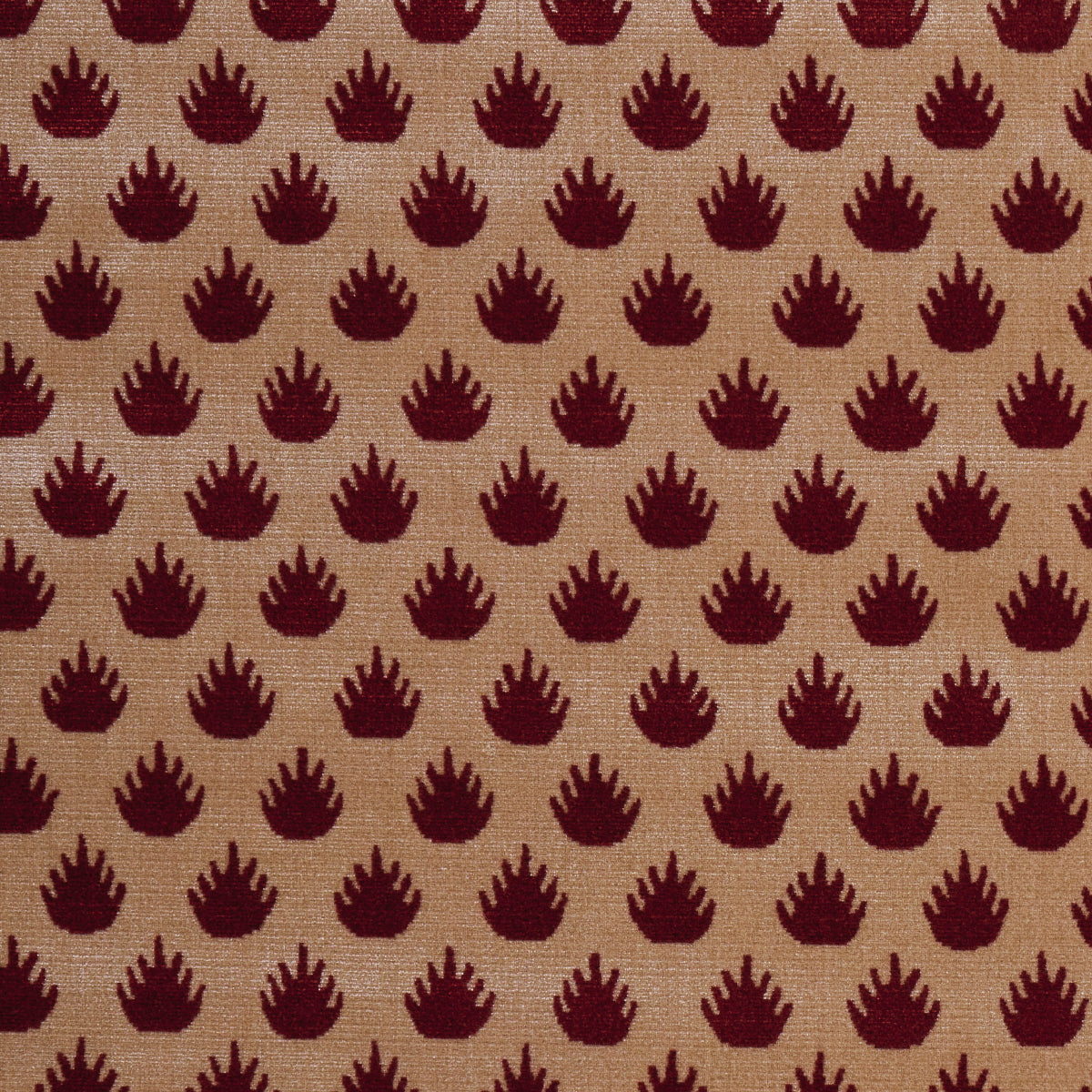 CORONATION-VELVET-GARNET-SCHUMACHER-82982 - Schumacher Fabric