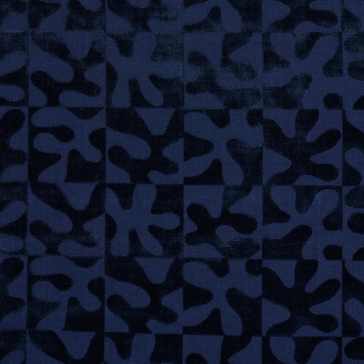 MODERN-DANCE-VELVET-MIDNIGHT-BLUE-SCHUMACHER-82992 - Schumacher Fabric