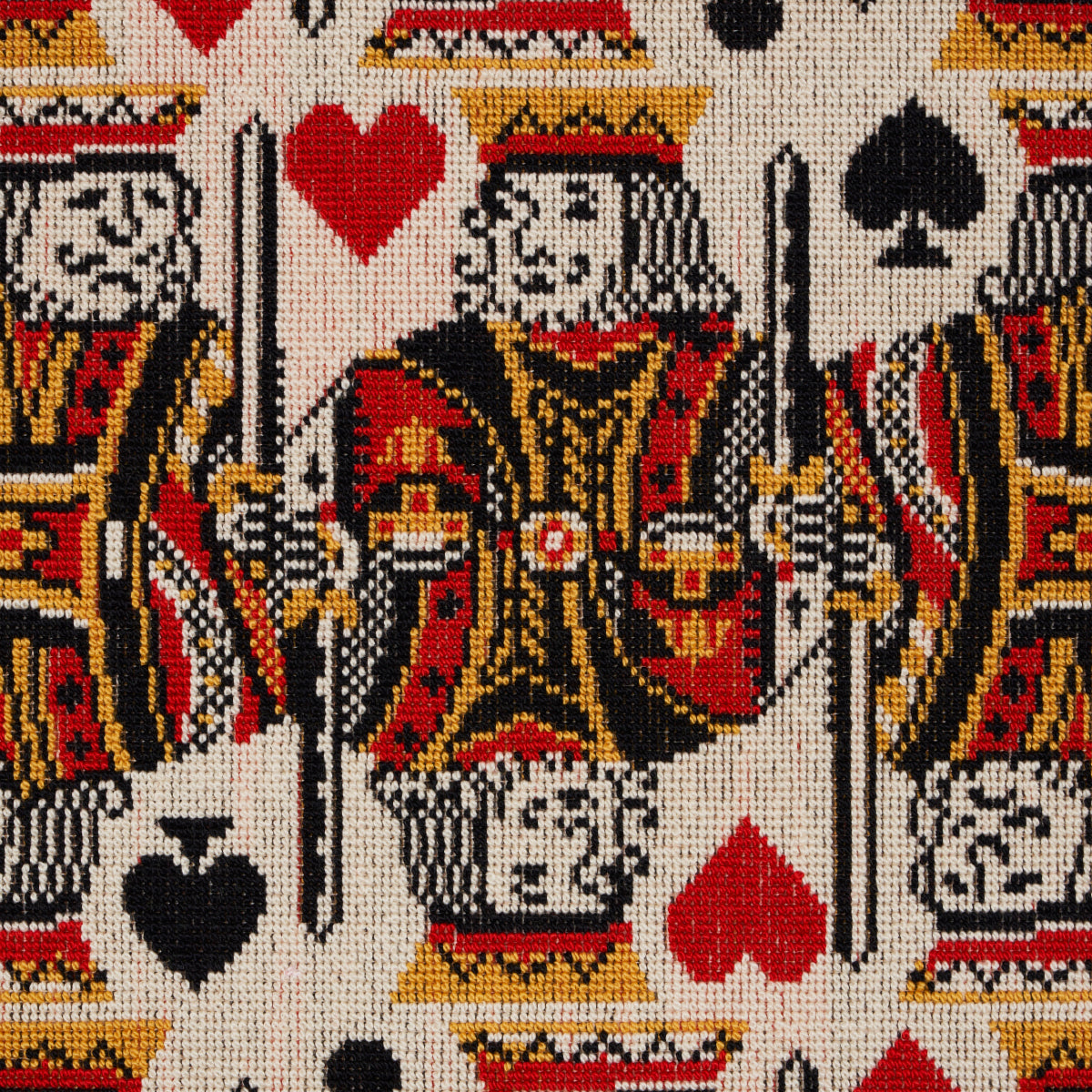 King Épinglé - Document - Schumacher 83010 Fabric - Schumacher Fabric