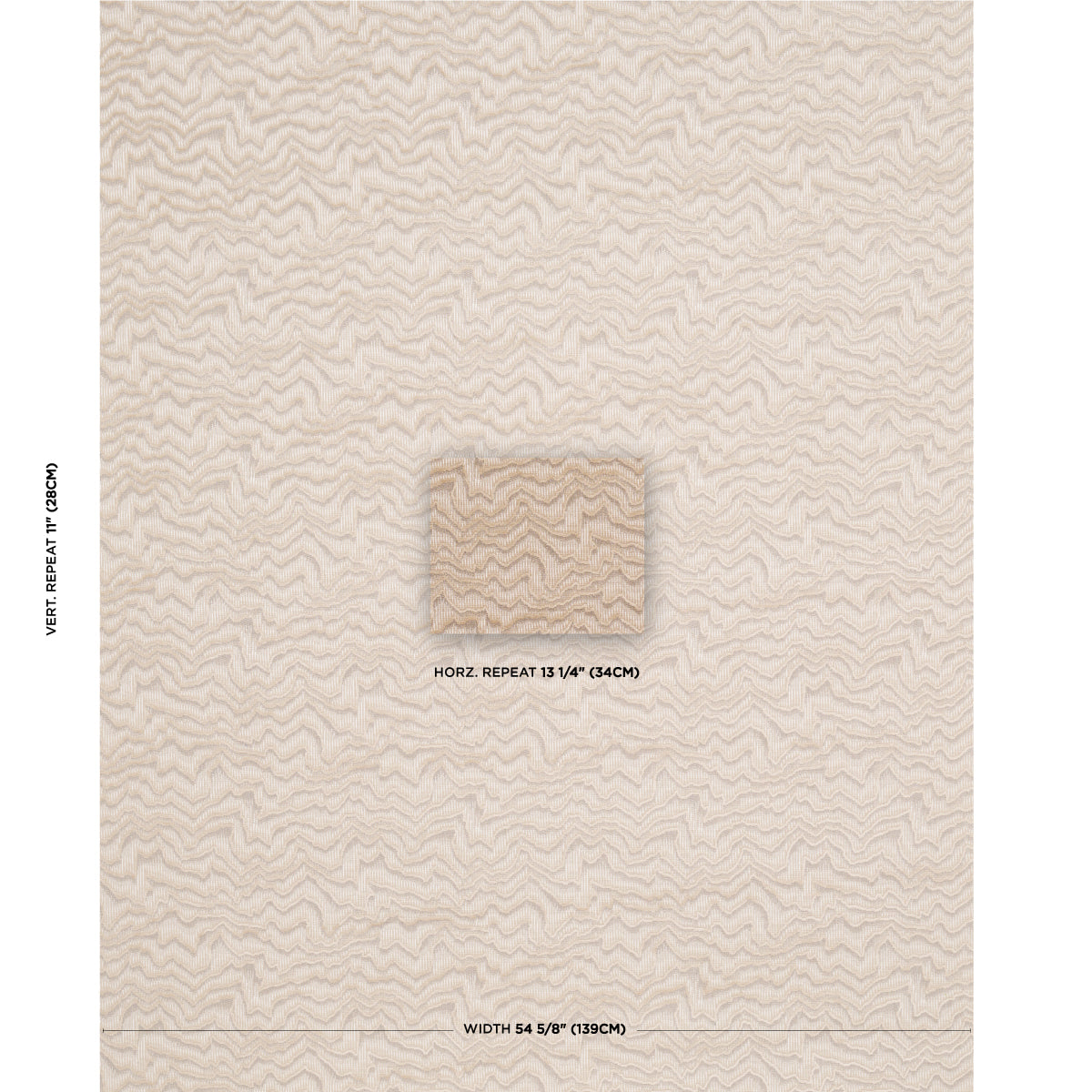 ZAMBEZI-VELVET-CHAMPAGNE-SCHUMACHER-83021 - Schumacher Fabric