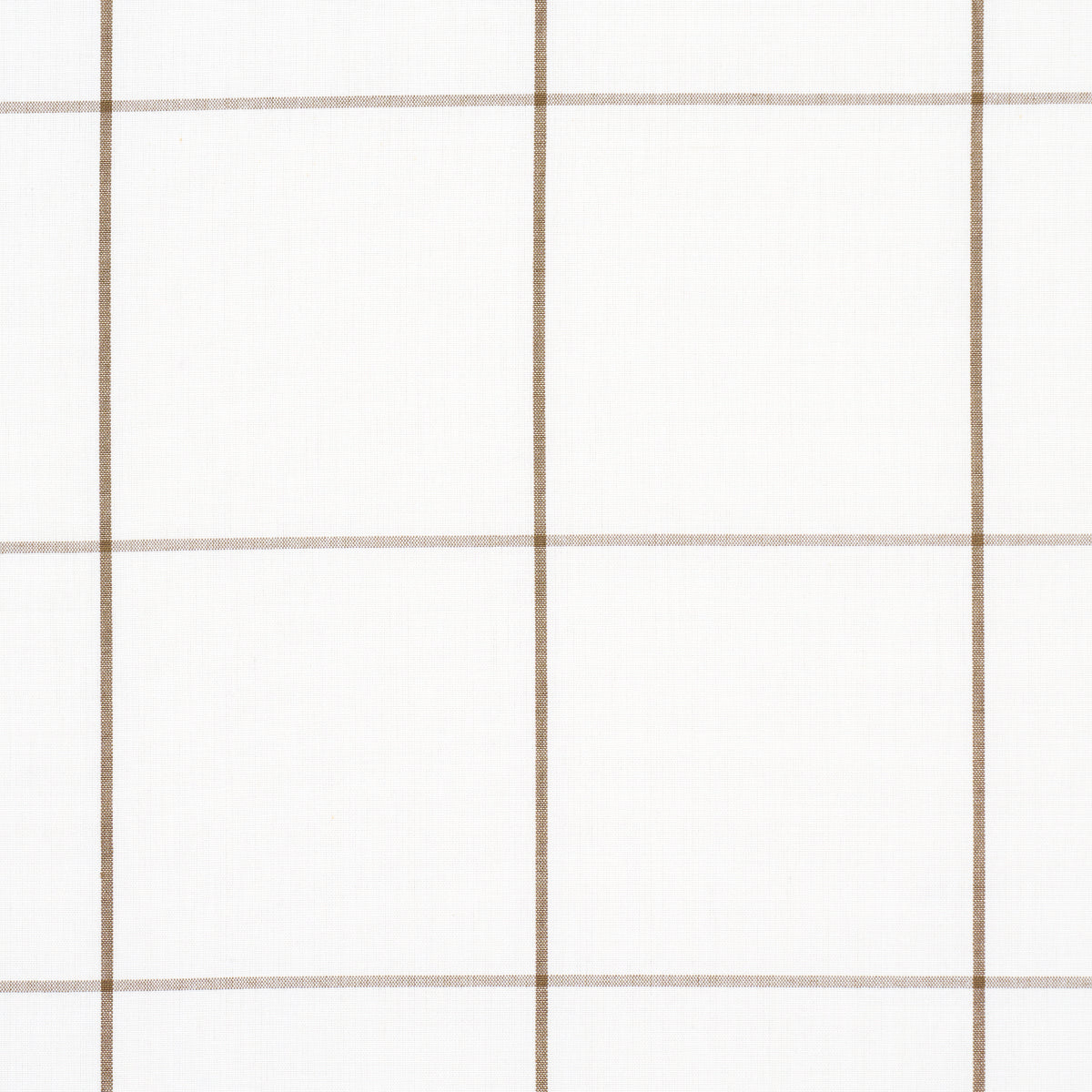 WOODMAN-CHECK-BERBER-BROWN-SCHUMACHER-83030 - Schumacher Fabric