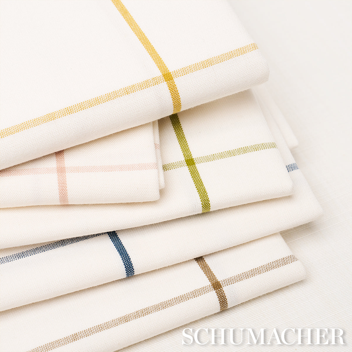 WOODMAN-CHECK-BERBER-BROWN-SCHUMACHER-83030 - Schumacher Fabric