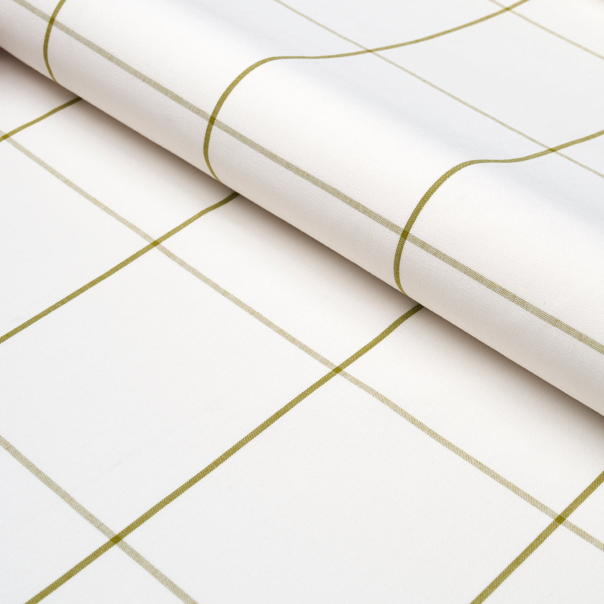 WOODMAN-CHECK-OLIVE-SCHUMACHER-83033 - Schumacher Fabric