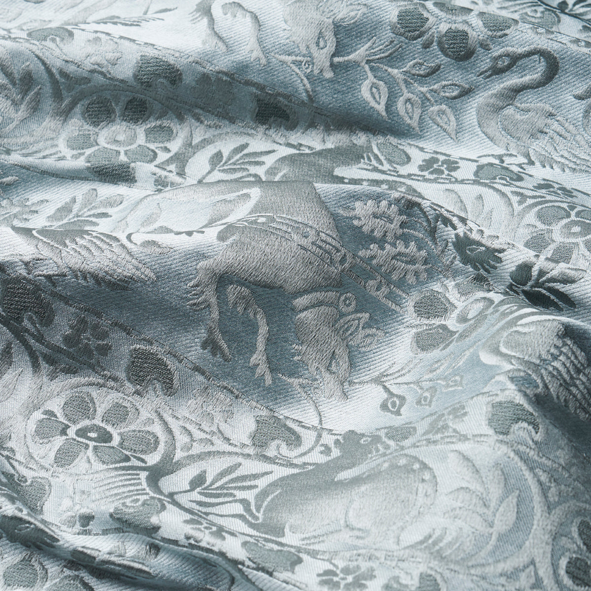 ANIMALI-SLATE-BLUE-SCHUMACHER-83120 - Schumacher Fabric