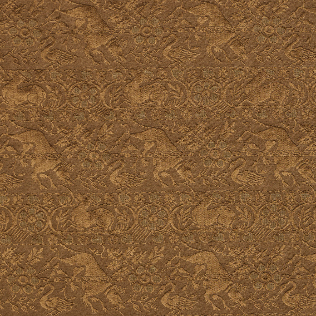 ANIMALI-BRONZE-SCHUMACHER-83122 - Schumacher Fabric