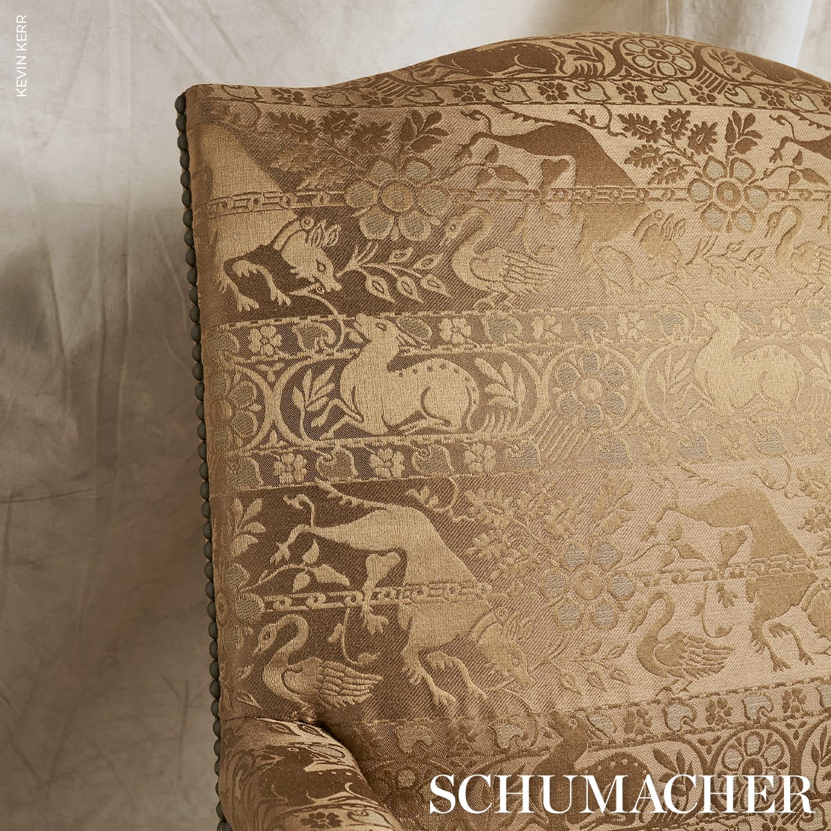 ANIMALI-BRONZE-SCHUMACHER-83122 - Schumacher Fabric