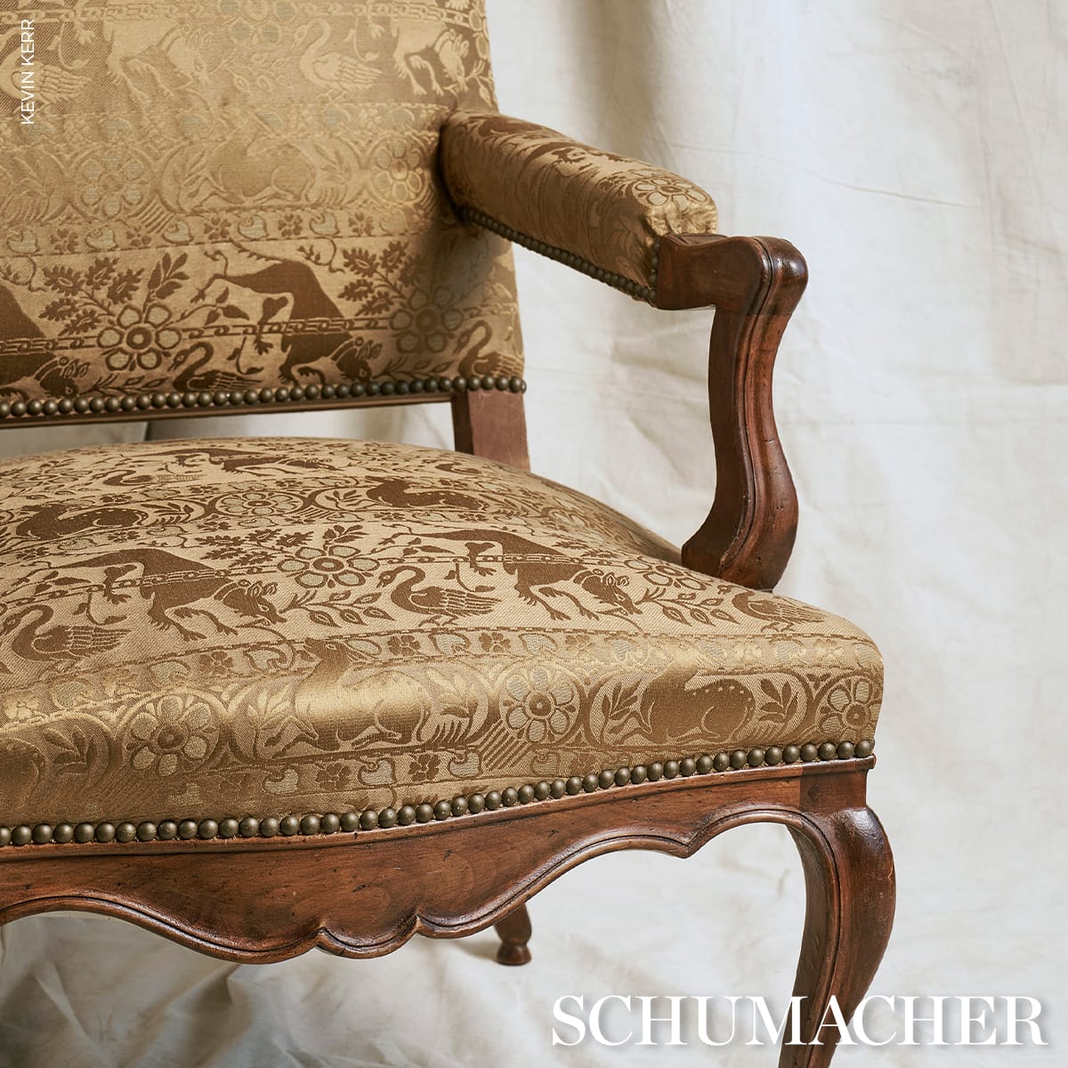 ANIMALI-BRONZE-SCHUMACHER-83122 - Schumacher Fabric