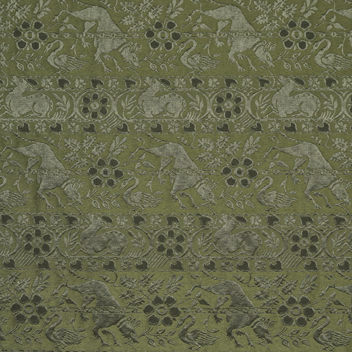 Animali - Moss - Schumacher 83123 Fabric - Schumacher Fabric