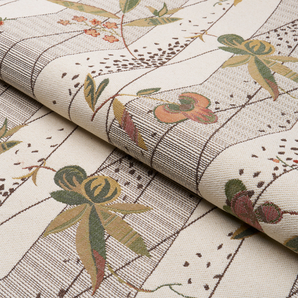 ROMOLA-FLORAL-BIRCH-SCHUMACHER-83140 - Schumacher Fabric