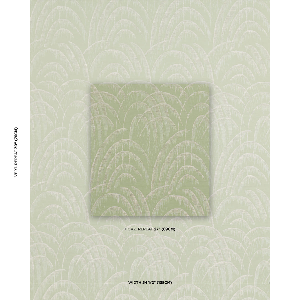 VOUSSOIR-MODERNE-CELADON-SCHUMACHER-83161 - Schumacher Tela