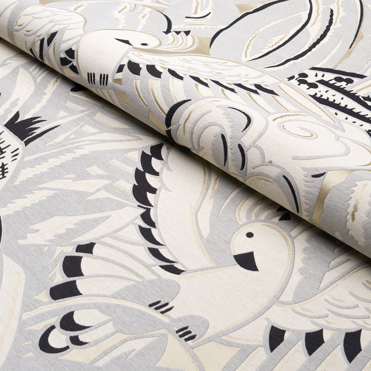 PARROTS-MODERNE-DOVE-SCHUMACHER-83181 - Schumacher Tela