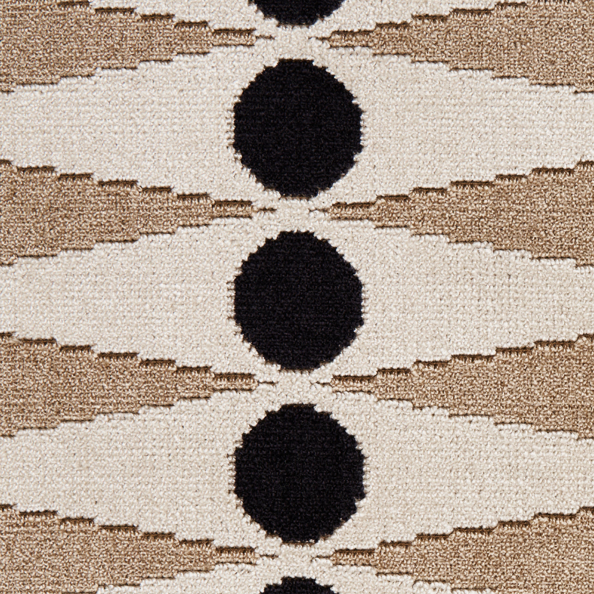 BACKGAMMON-CUT-VELVET-NEUTRAL-SCHUMACHER-83201 - Schumacher Fabric