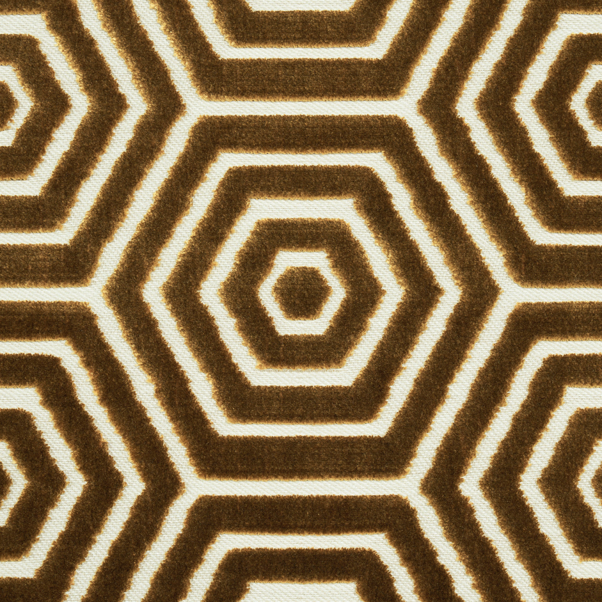 BEES-KNEES-CUT-VELVET-GOLD-SCHUMACHER-83210 - Schumacher Fabric