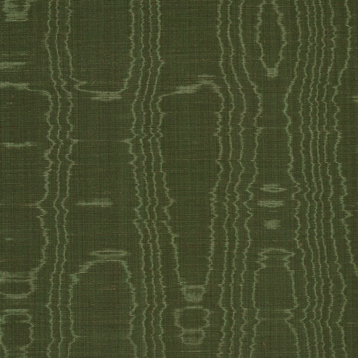 BEAU-COTTON-LINEN-MOIRE-OLIVE-SCHUMACHER-83253 - Schumacher Fabric