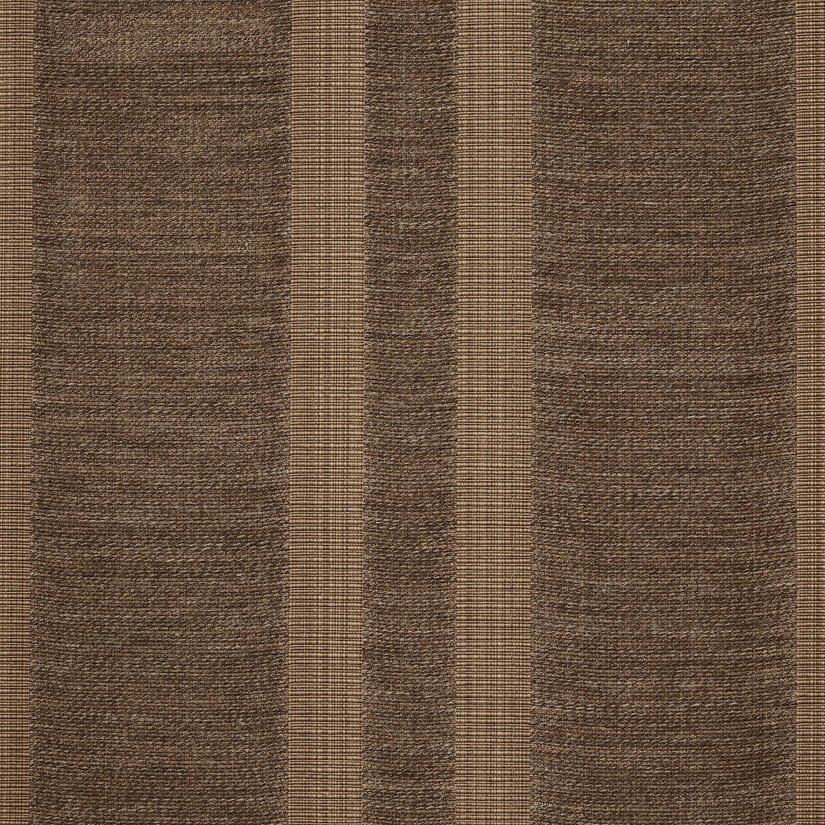 SIMON-WOOL-LINEN-STRIPE-BROWN-SCHUMACHER-83260 - Schumacher Fabric