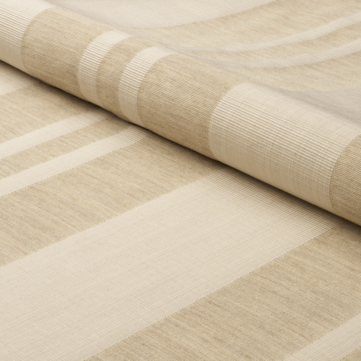 SIMON-WOOL-LINEN-STRIPE-NATURAL-SCHUMACHER-83261 - Schumacher Fabric