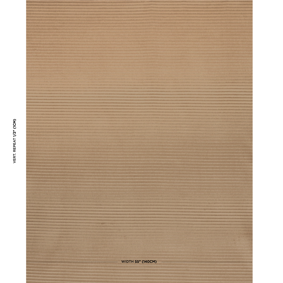 PETITE-CHANNELED-VELVET-CAMEL-SCHUMACHER-83301 - Schumacher Fabric