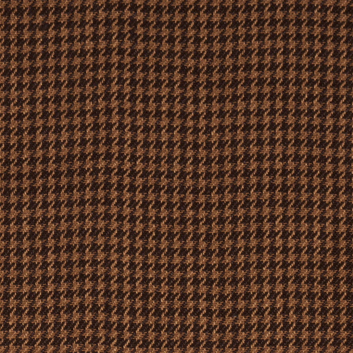 LOTTI-LINEN-HOUNDSTOOTH-BROWN-SCHUMACHER-83341 - Schumacher Tela
