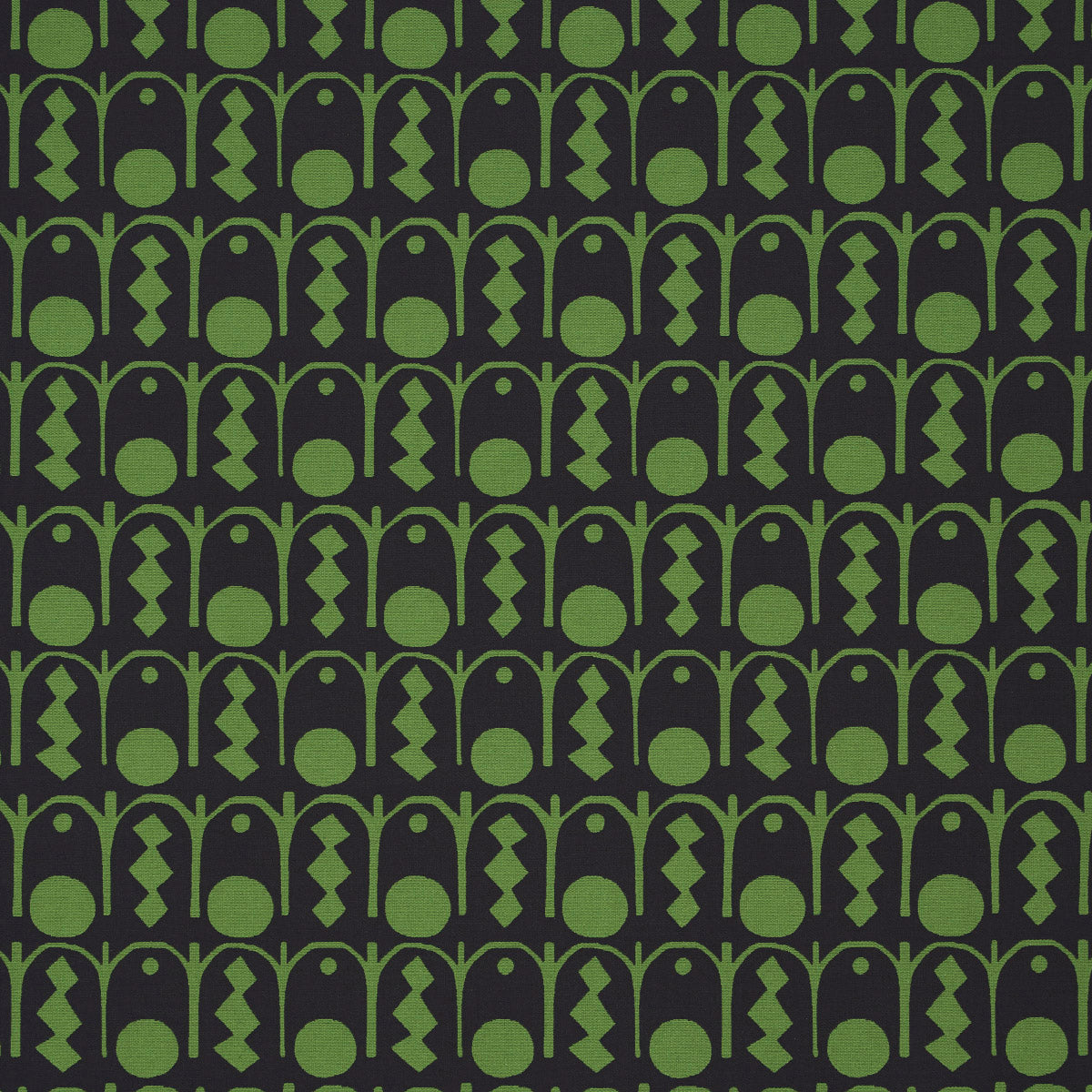 DOWNTOWN-GREEN-AND-BLACK-SCHUMACHER-83412 - Schumacher Tela
