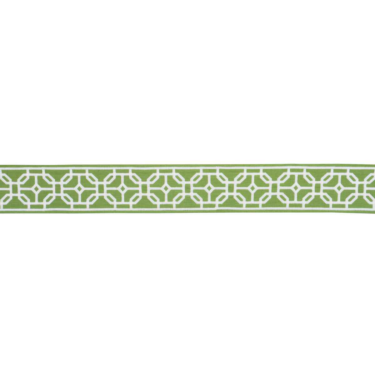 Gazebo Trellis Tape - Green - Schumacher 83652 - Schumacher Trim