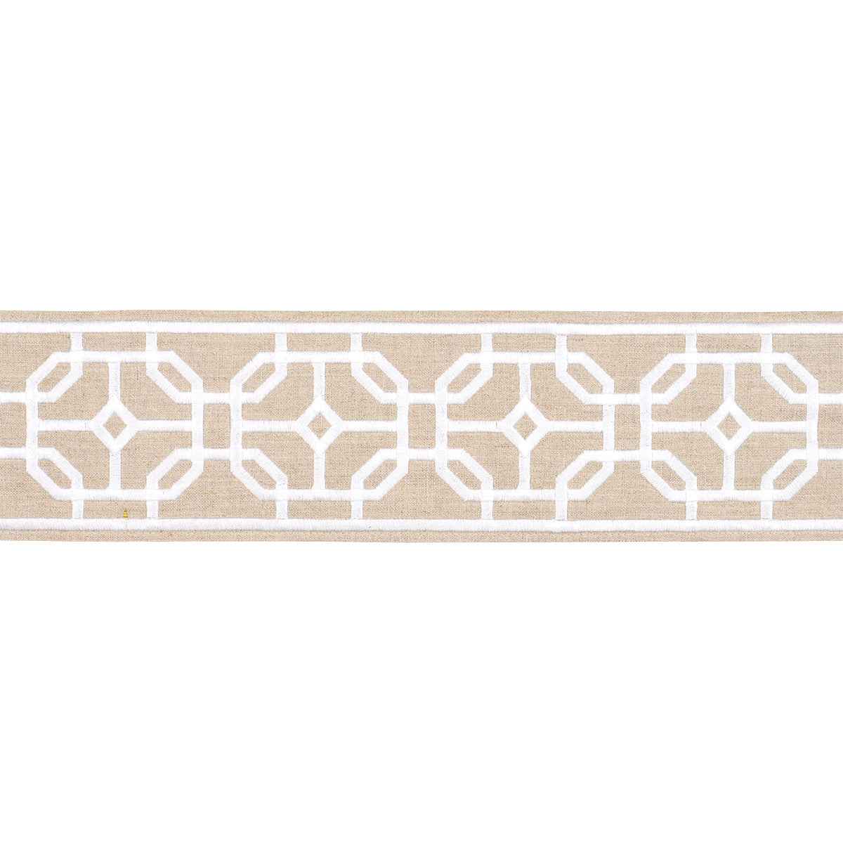 Gazebo Trellis Tape - Natural - Schumacher 83653