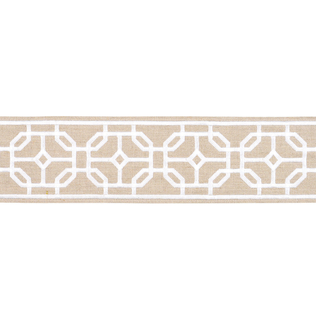 GAZEBO-TRELLIS-TAPE-NATURAL-SCHUMACHER-83653 - Schumacher Trim