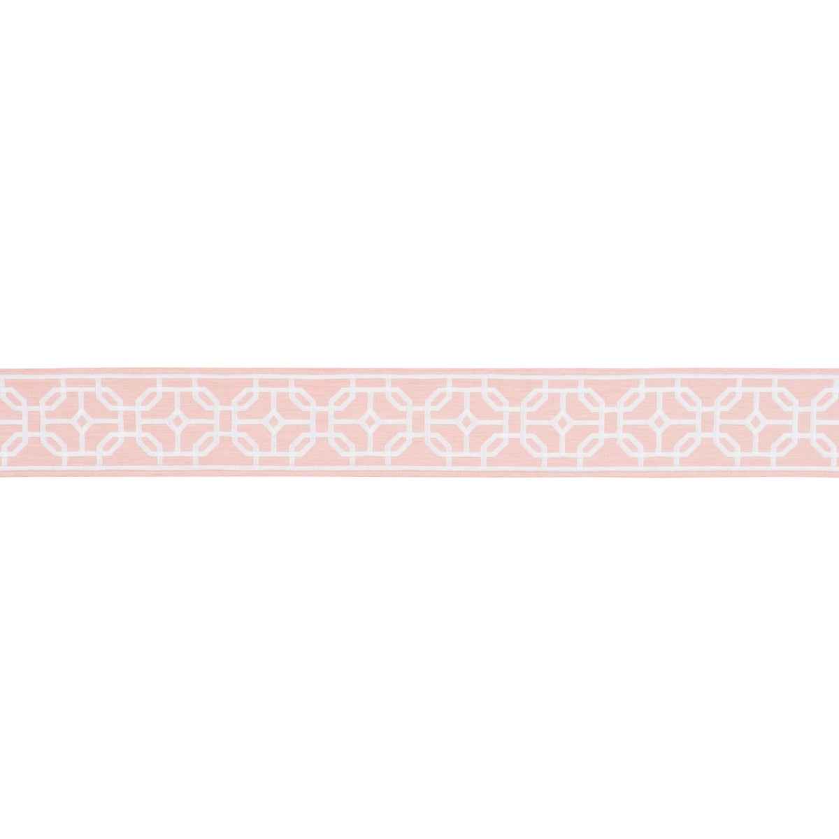 Gazebo Trellis Tape - Blush - Schumacher 83654 - Schumacher Trim