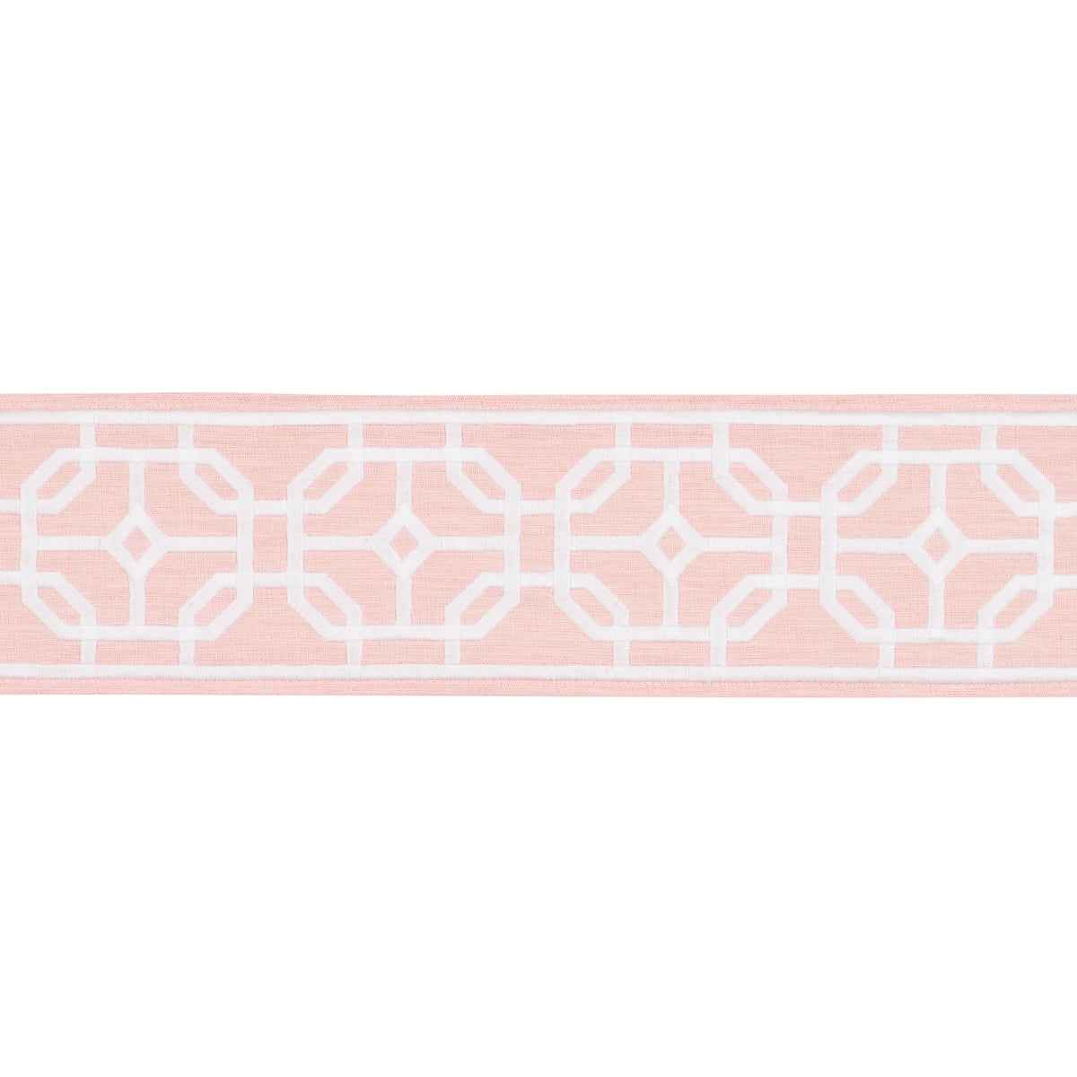 Gazebo Trellis Tape - Blush - Schumacher 83654