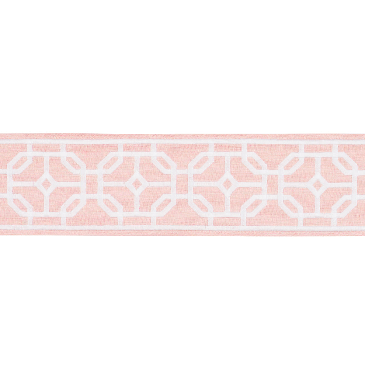 GAZEBO-TRELLIS-TAPE-BLUSH-SCHUMACHER-83654 - Schumacher Trim