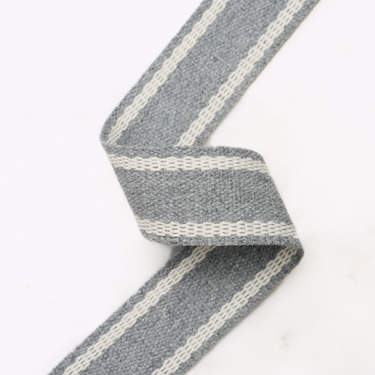 SULLIVAN-TAPE-NARROW-INDOOR-OUTDOOR-GREY-SCHUMACHER-83671 - Schumacher Trim