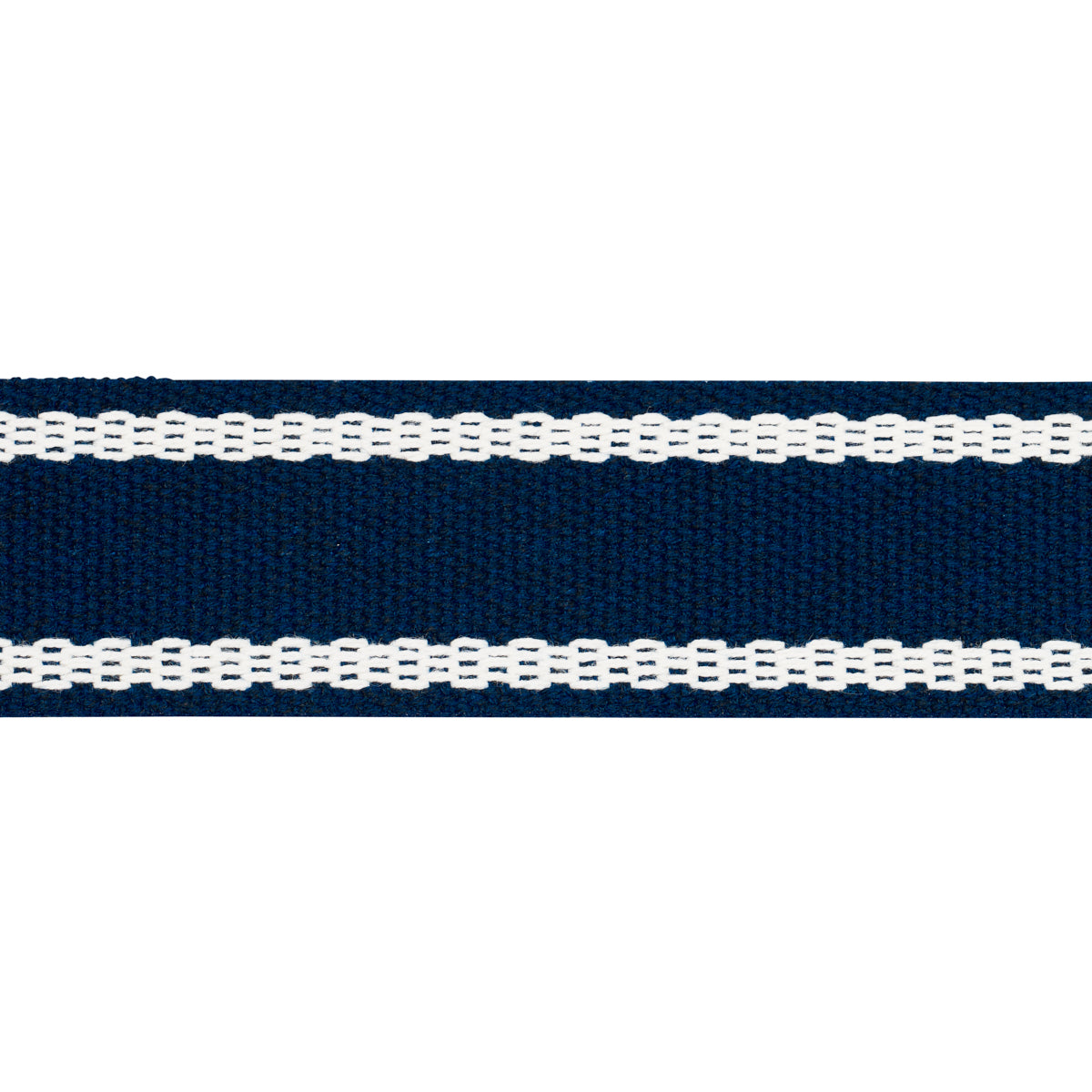 SULLIVAN-TAPE-NARROW-INDOOR-OUTDOOR-NAVY-SCHUMACHER-83673 - Schumacher Trim