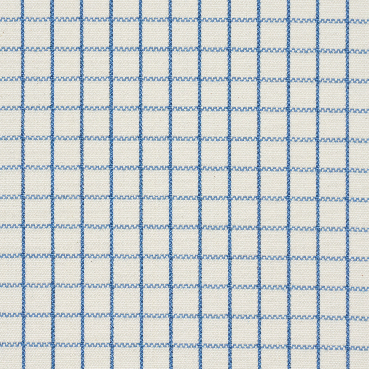 GEORGIE-REVERSIBLE-CHECK-INDIGO-SCHUMACHER-83691 - Schumacher Fabric