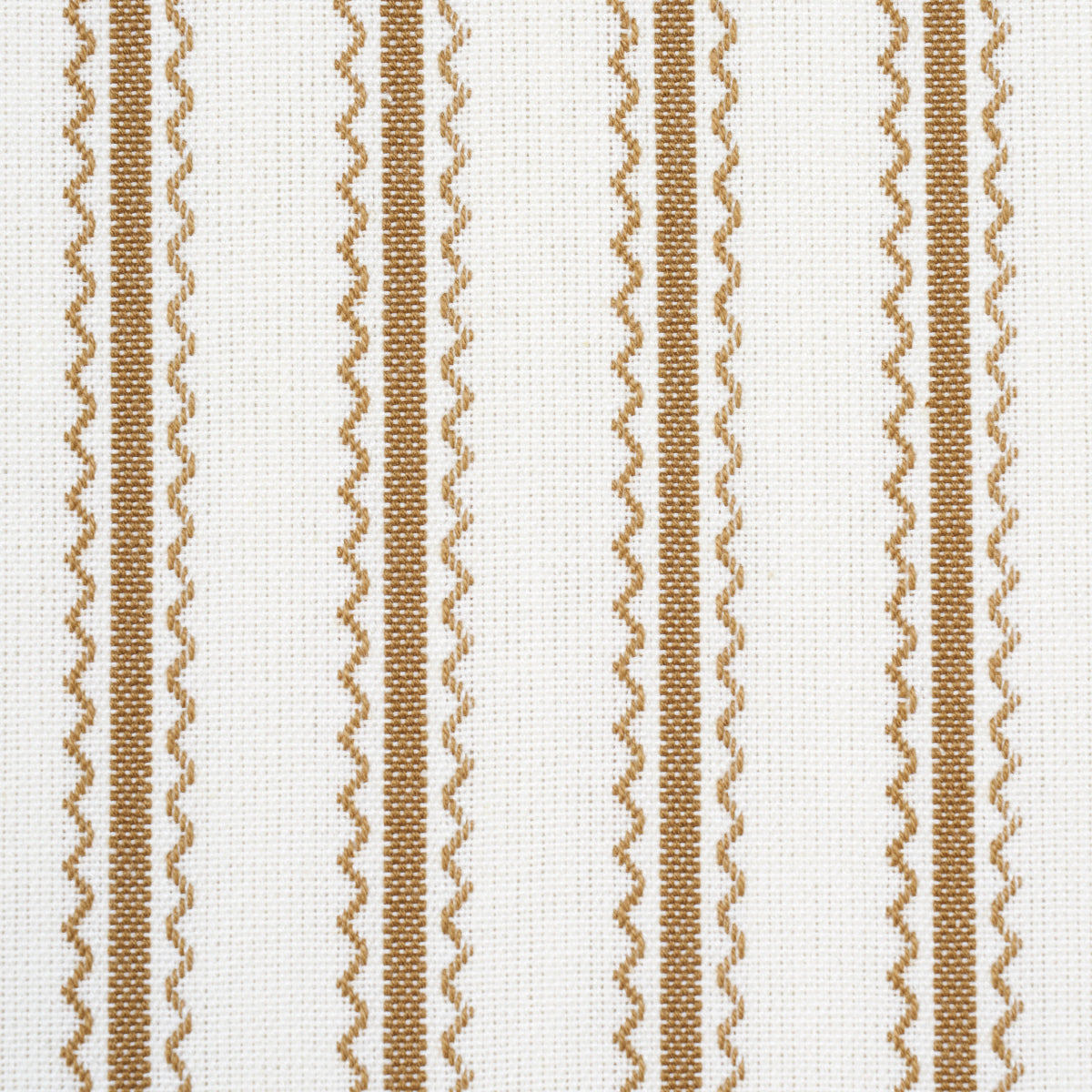 Birdie Ticking Stripe - Neutral - Schumacher 83703 Fabric - Schumacher Fabric