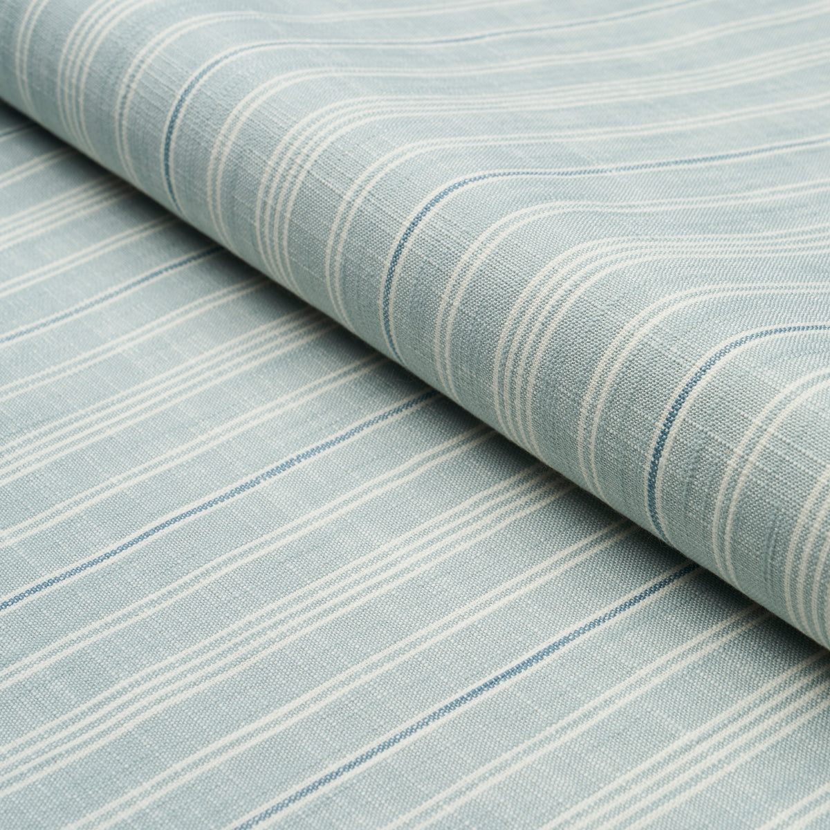 LUCY-STRIPE-CHINA-BLUE-SCHUMACHER-83712 - Schumacher Fabric