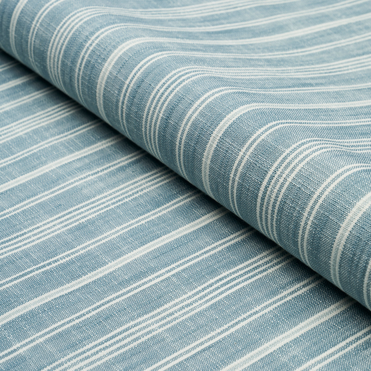 LUCY-STRIPE-INDIGO-SCHUMACHER-83713 - Schumacher Fabric