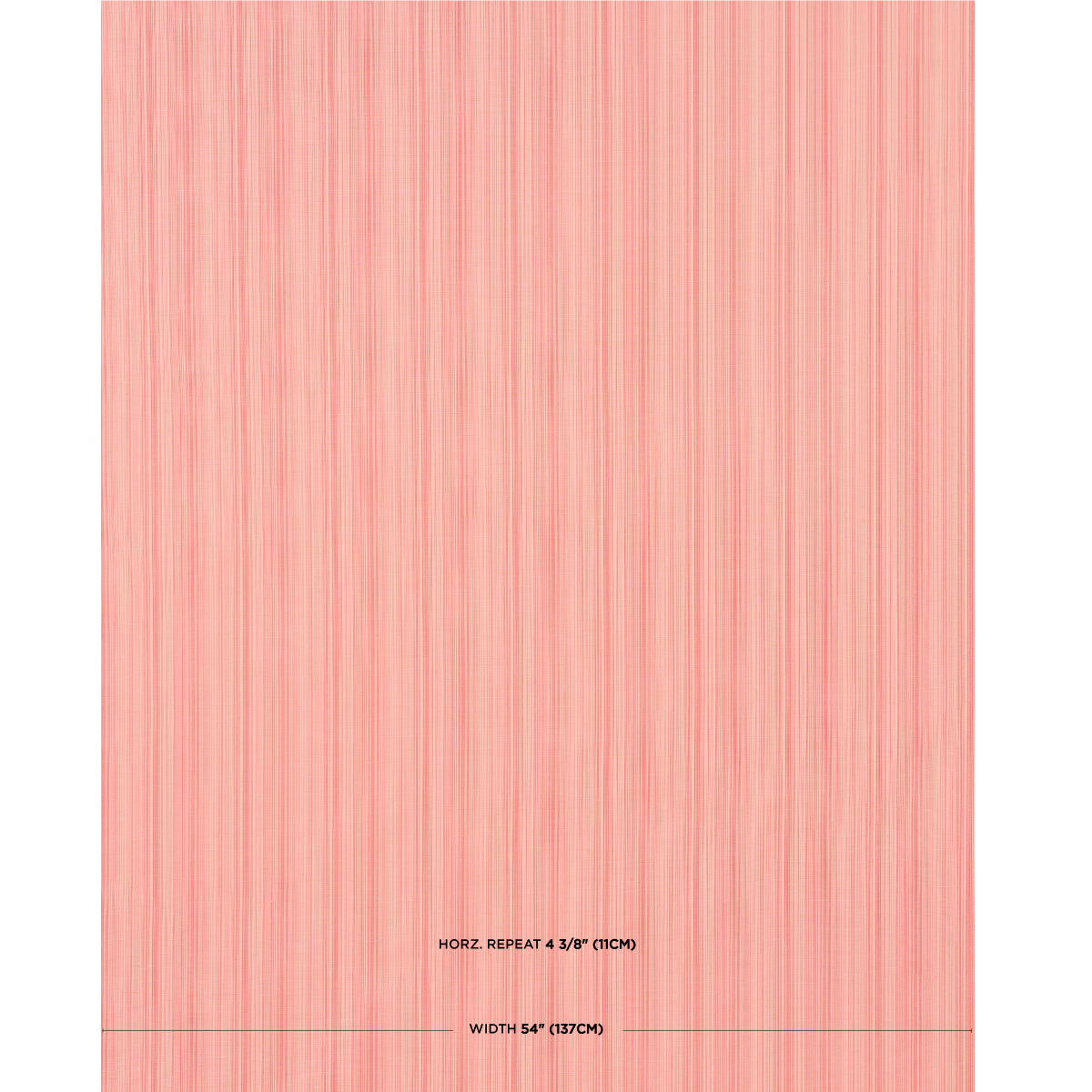 GRACIE-SOLID-STRI-FADED-RED-SCHUMACHER-83727 - Schumacher Fabric