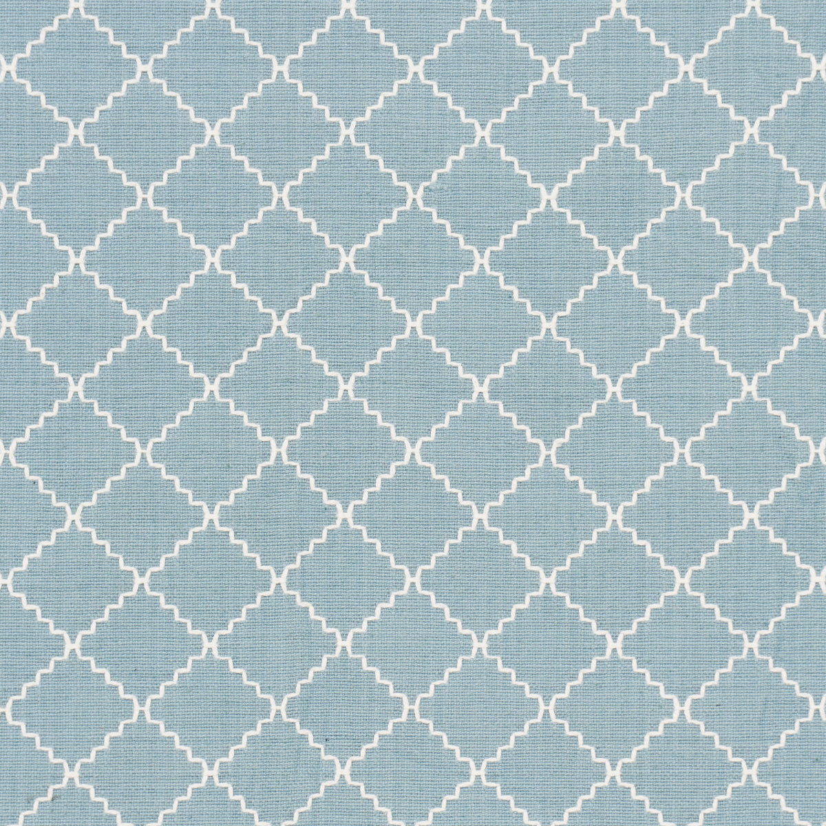 MAGGIE-LATTICE-CHINA-BLUE-SCHUMACHER-83760 - Schumacher Fabric