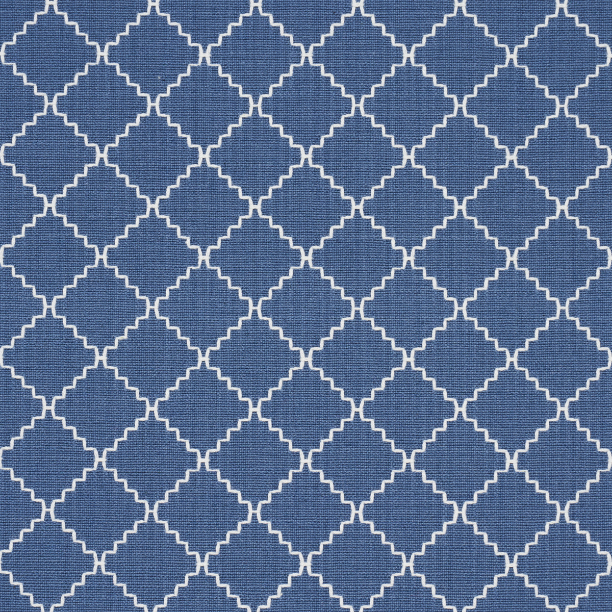 MAGGIE-LATTICE-COBALT-SCHUMACHER-83762 - Schumacher Fabric