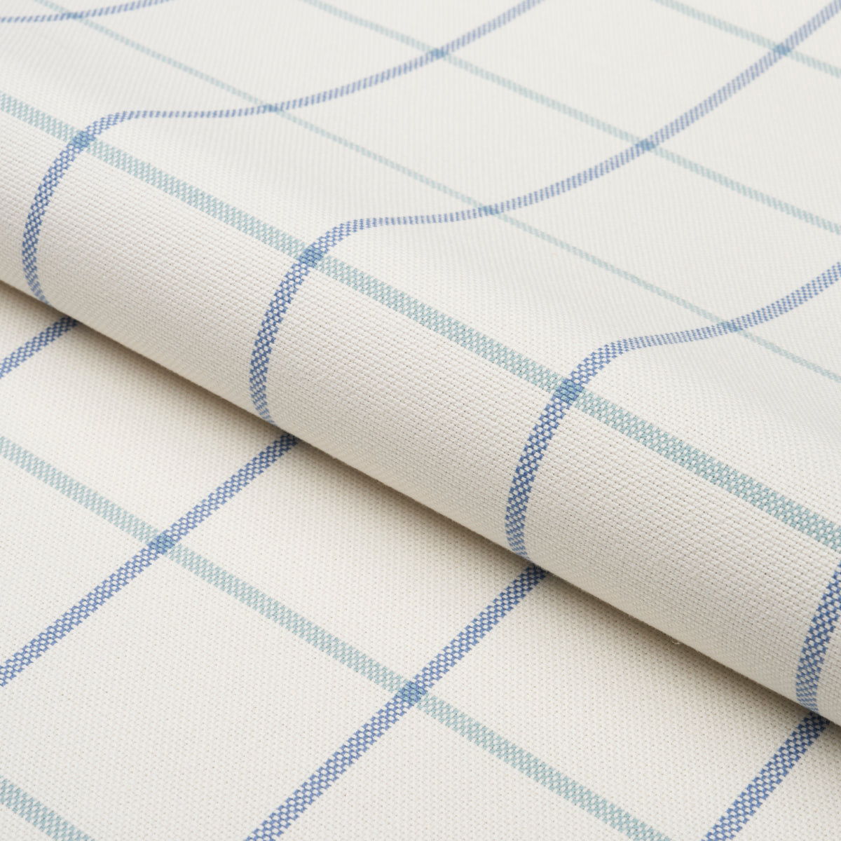 FRANNIE-WINDOWPANE-COBALT-SCHUMACHER-83784 - Schumacher Fabric