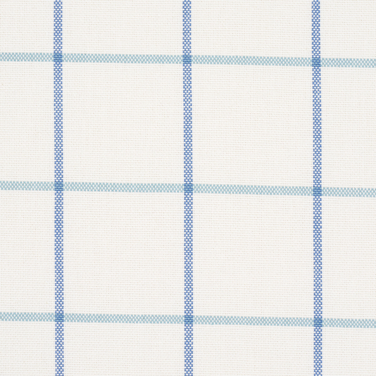 Frannie Windowpane - Cobalt - Schumacher 83784 Fabric - Schumacher Fabric
