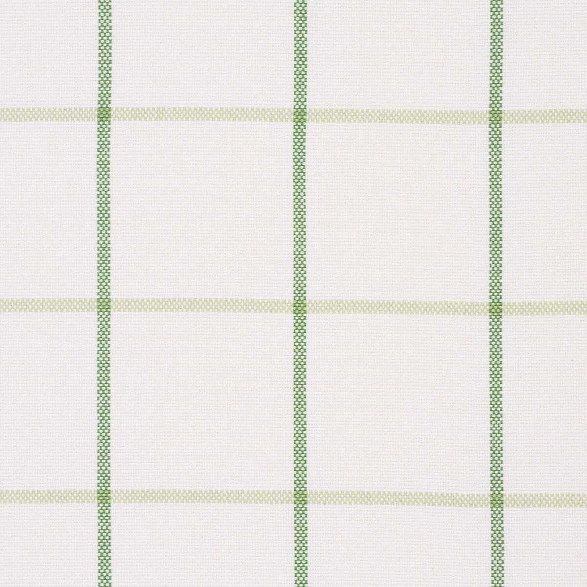 FRANNIE-WINDOWPANE-LEAF-GREEN-SCHUMACHER-83786 - Schumacher Fabric