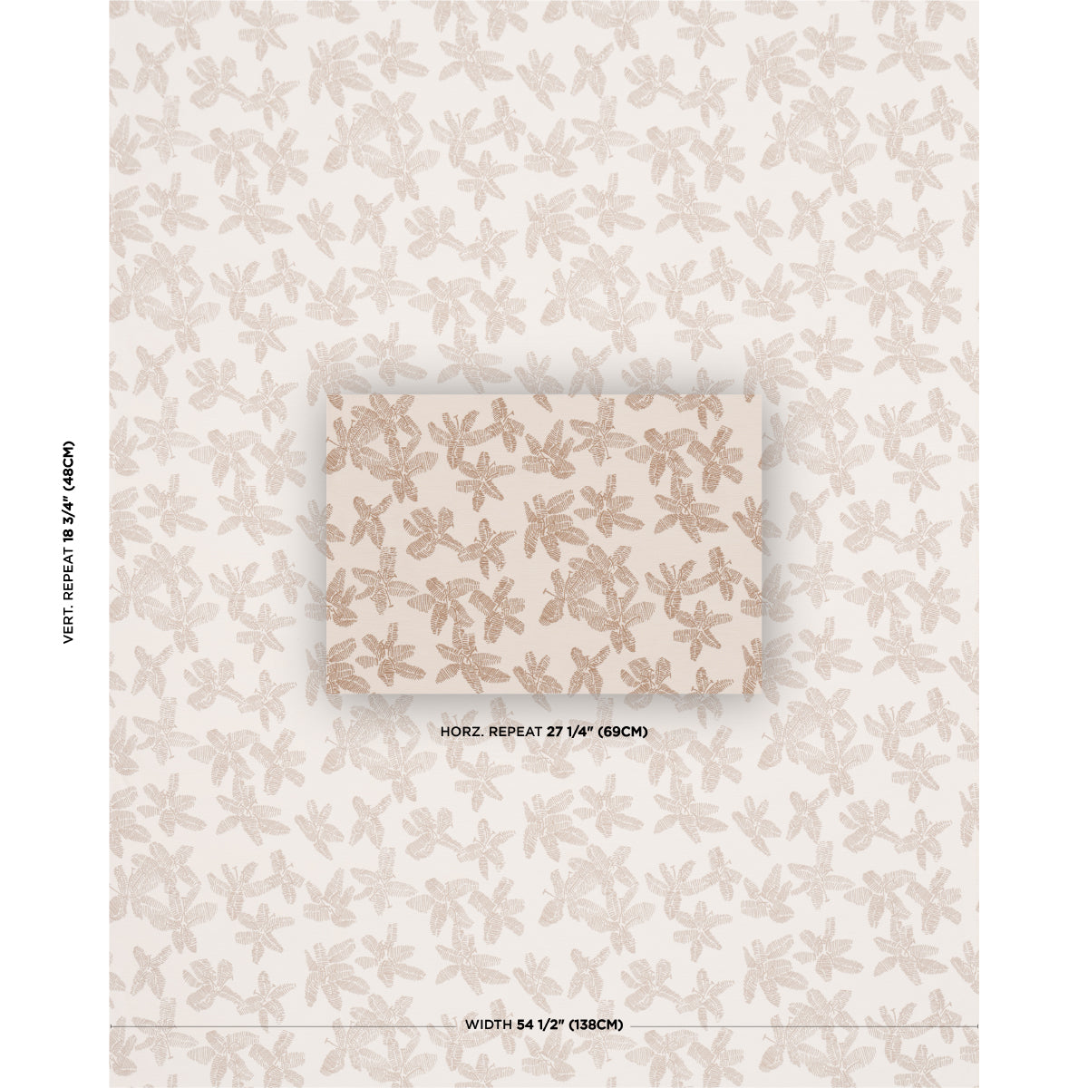 HIBISCUS-MISTRAL-SAND-SCHUMACHER-83813 - Schumacher Fabric