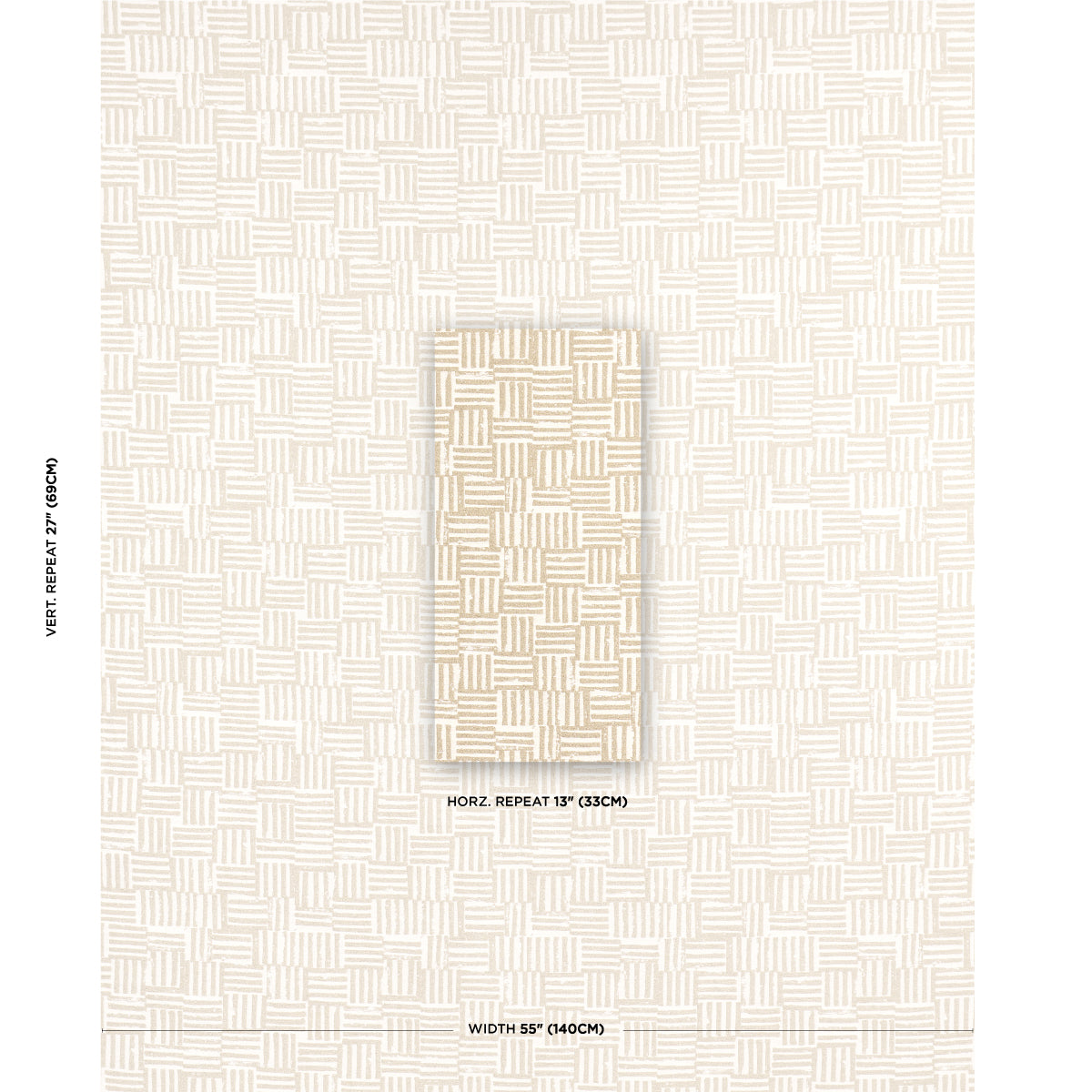 PATCHWORK-SAND-SCHUMACHER-83821 - Schumacher Tela