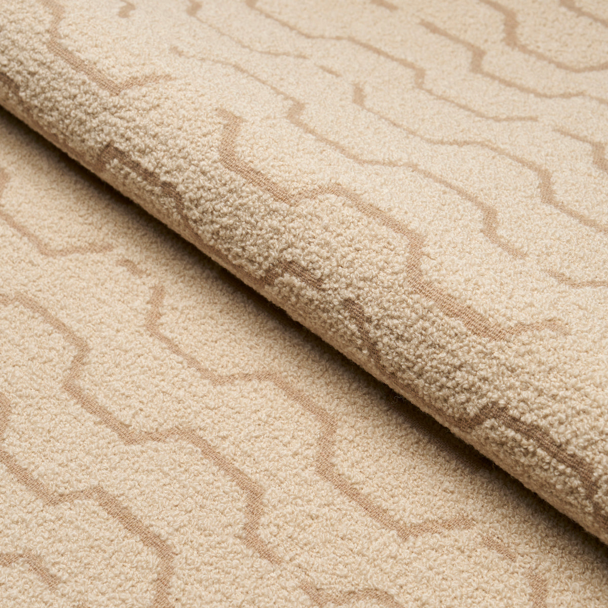 PATEK-WOOL-BOUCL-SAND-SCHUMACHER-83931 - Schumacher Tela