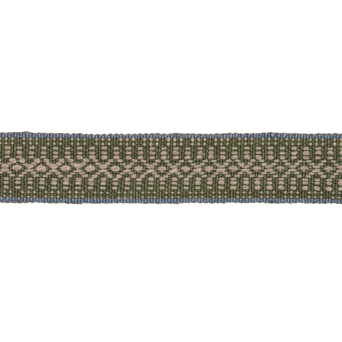 HELENA-LINEN-COTTON-TAPE-FERN-SCHUMACHER-84022 - Schumacher Trim