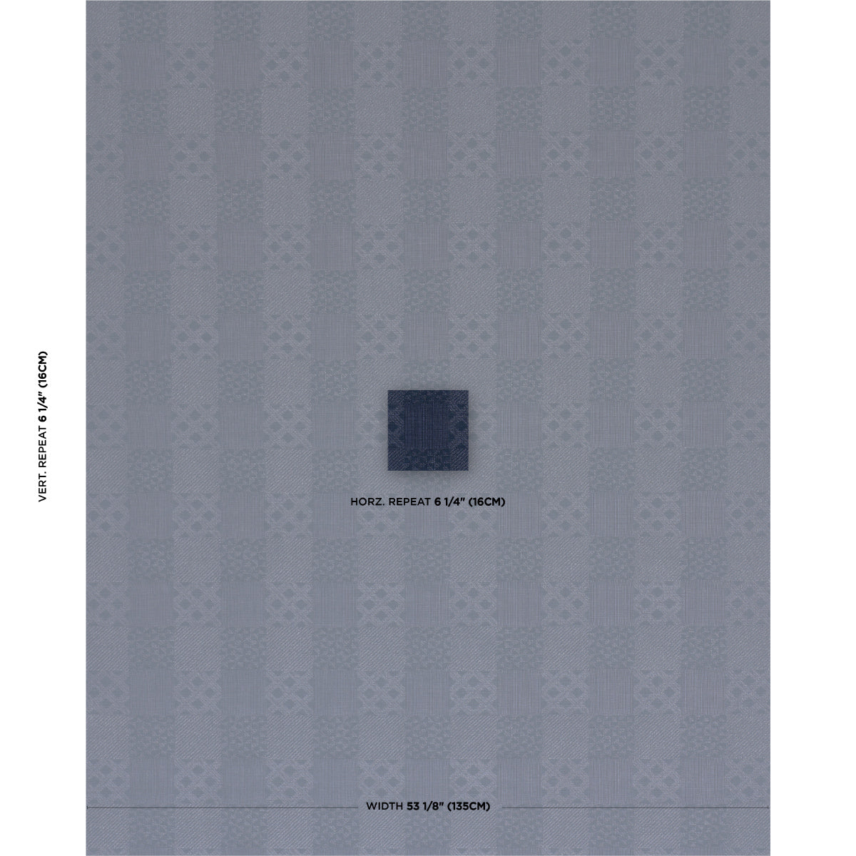 MALIA-INDIGO-SCHUMACHER-84052 - Schumacher Fabric